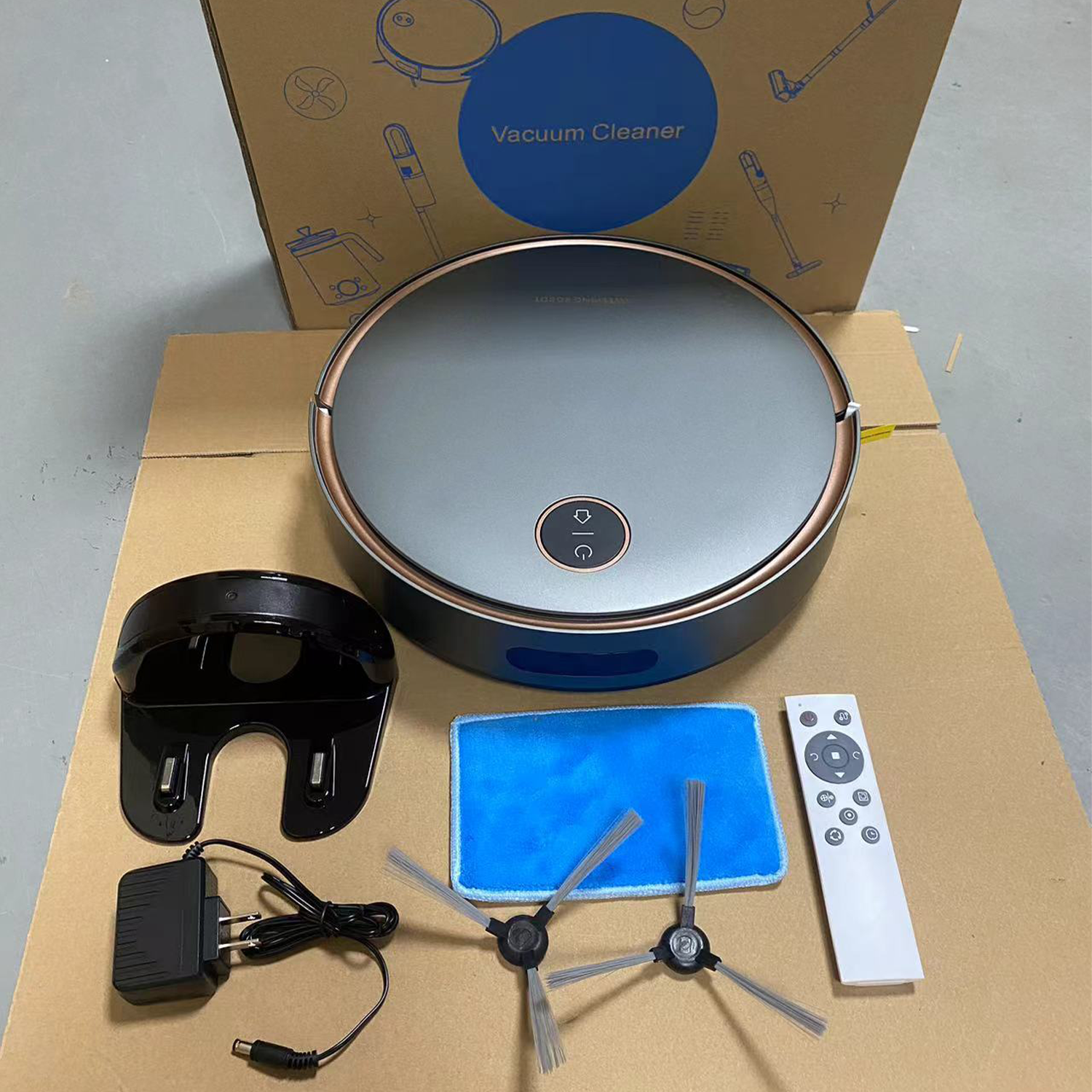2-in-1 Automatic Backfill Vacuum Cleaning Robot 2