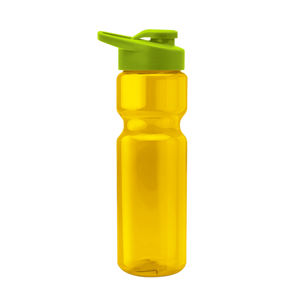 Blazer 28oz Transparent Bike Bottle w/Drink-thru Lid 2668