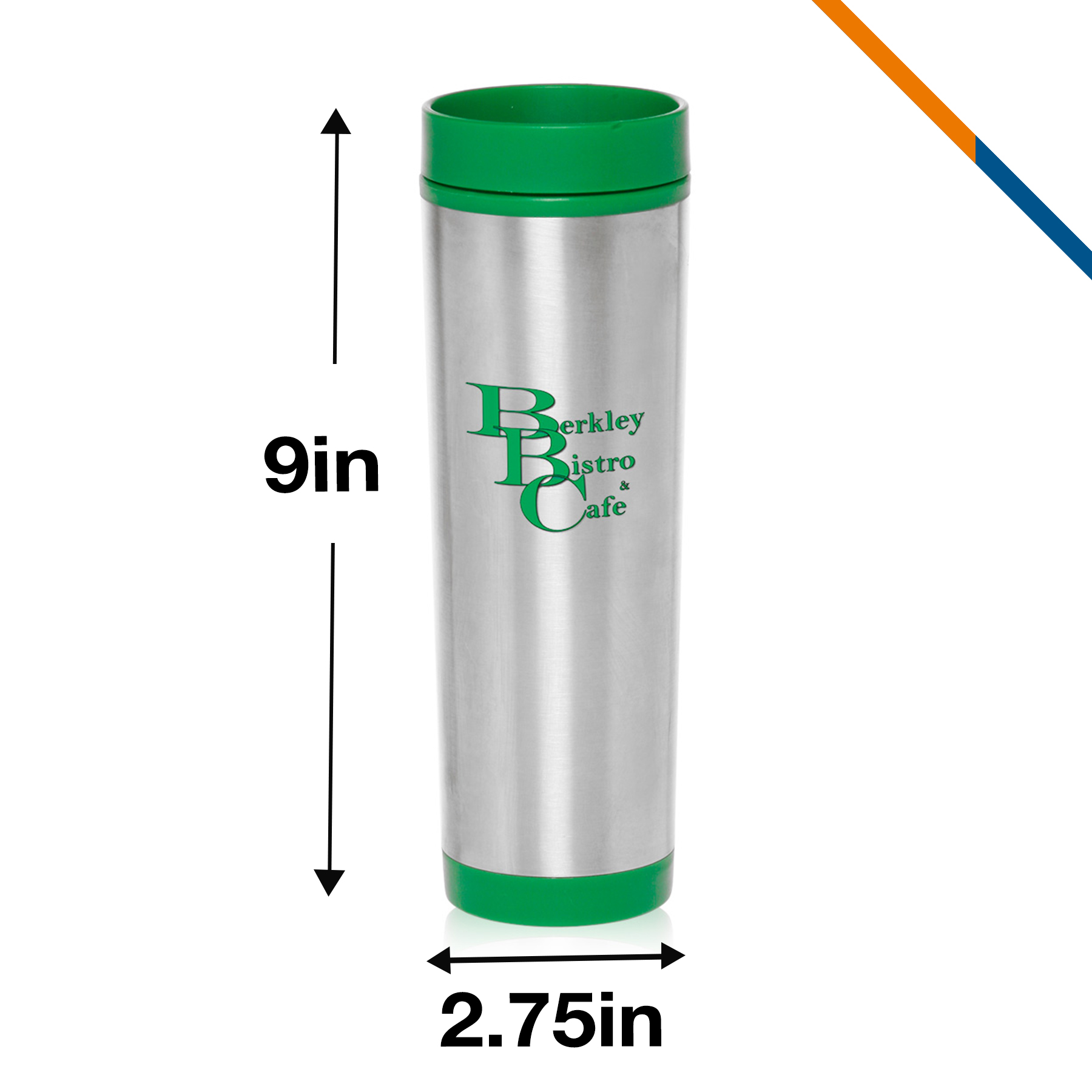 Oligo Stainless Steel Travel Mug - 16 OZ. 4