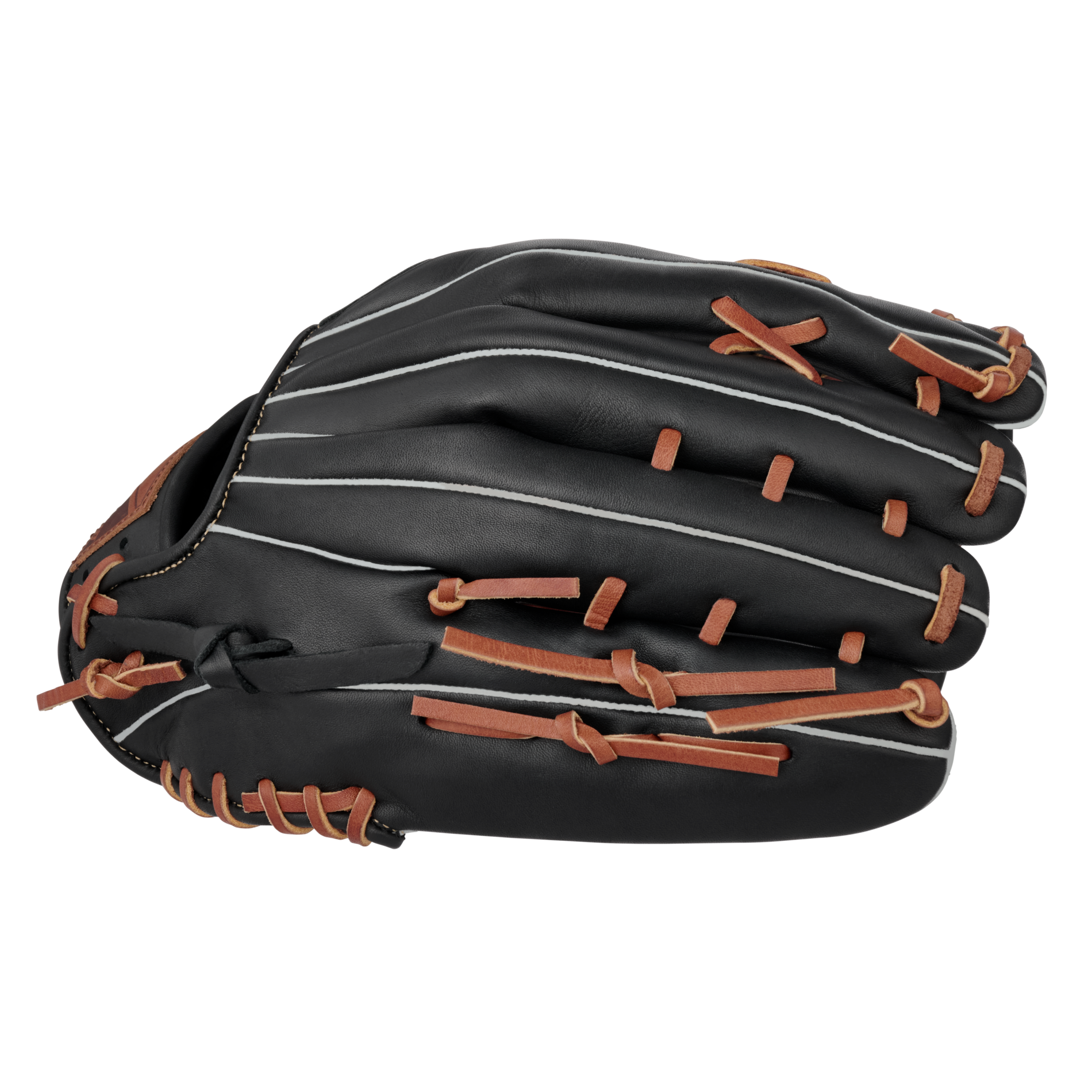 Select 9 Outfield Baseball Glove 12.5", Ichiro Web, BioSoft Leather, Center Pocket Design 3