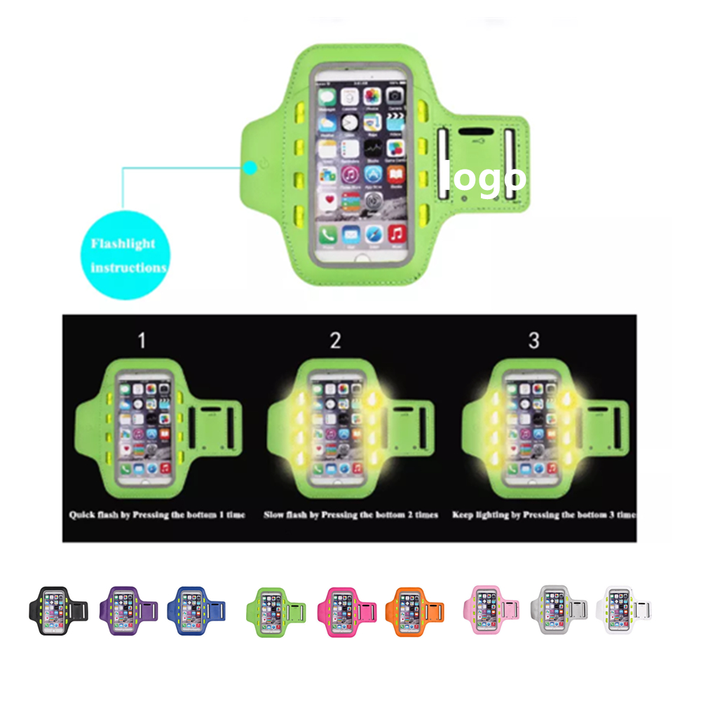 Light Up Touch Screen Armband Phone Holder 4