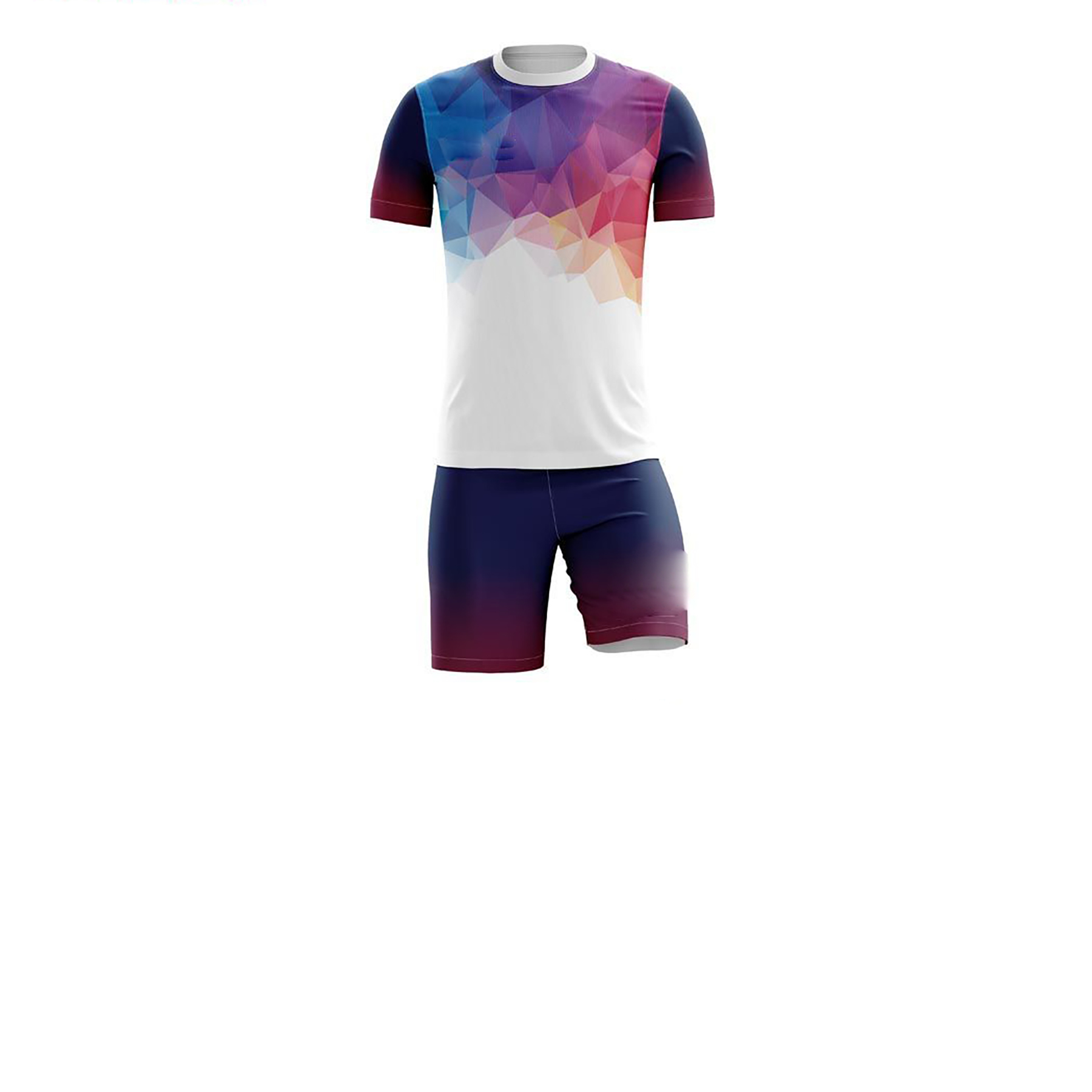 Men's Basketball Jersey and Shorts Set 6