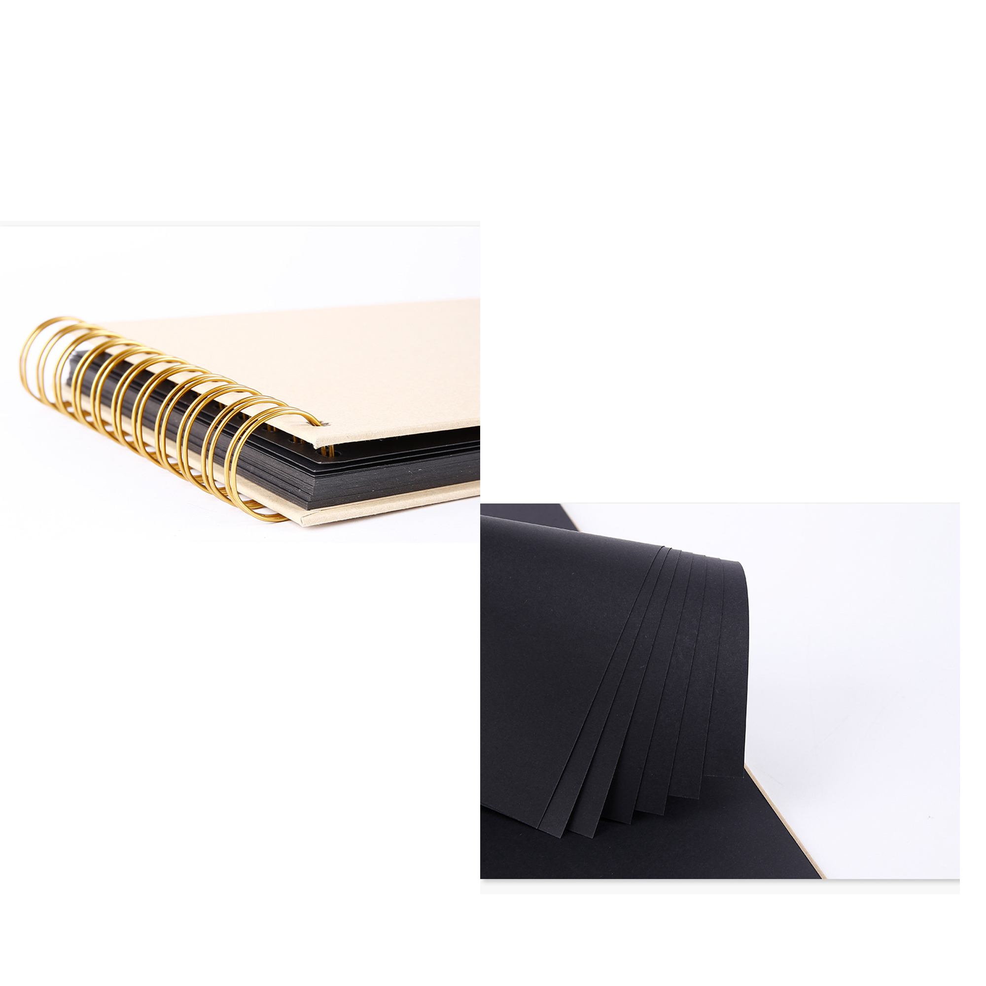 MOQ 20 A5 Spiral Polaroid Album With Bow 3