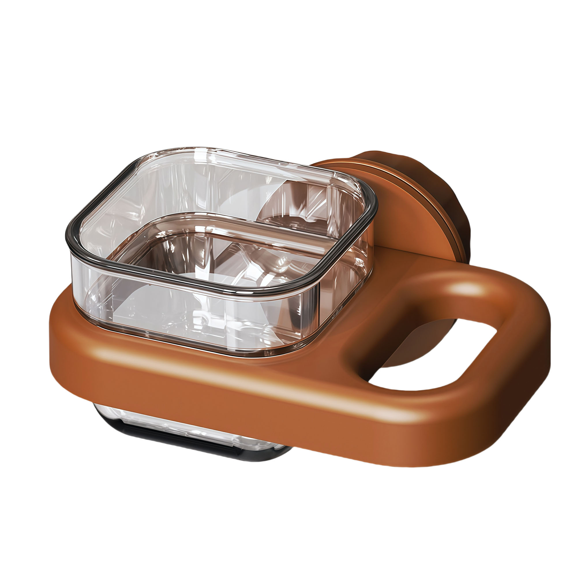 Square Bird Feeder with Water Dish 2