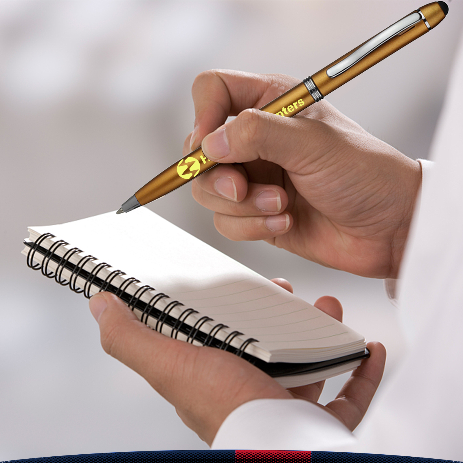 Moll Twist Action Plastic Stylus Pens 2