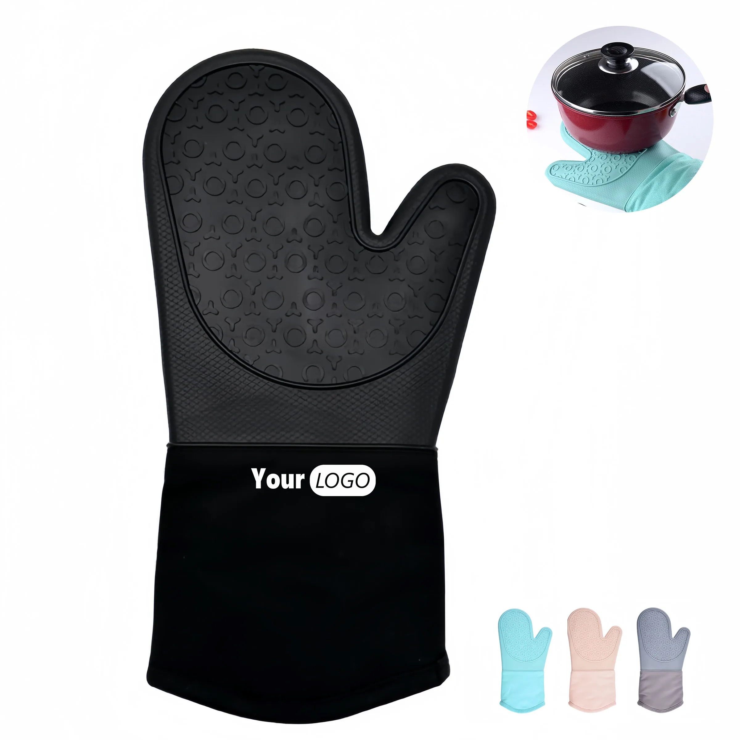 Silicone And Cotton Thick Gloves Magnifying 4