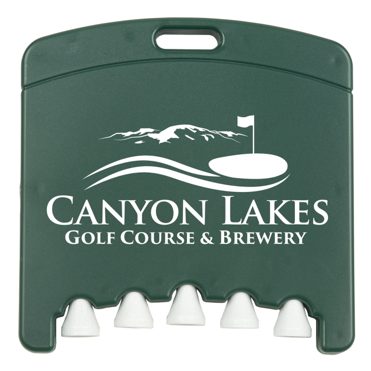 Golf Bag Tag with Tees