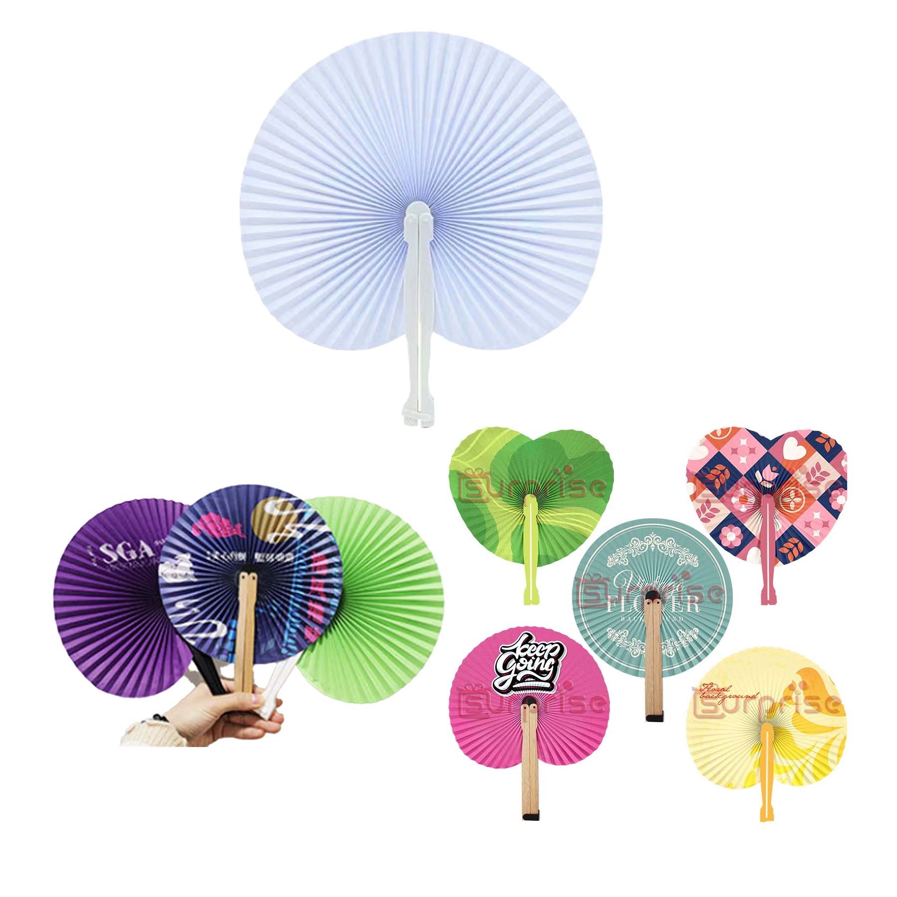 Personalized Promotional Folding Fan 3
