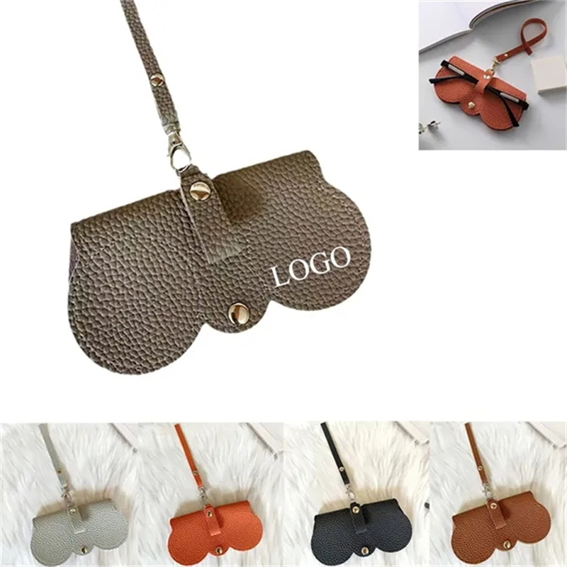 Soft Leather Sunglasses Bag 1