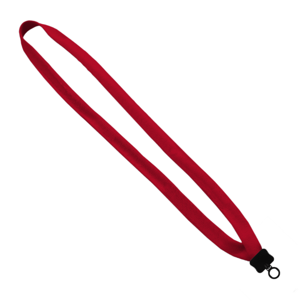 5/8" Polyester Lanyard with Plastic Clamshell & O-Ring 10