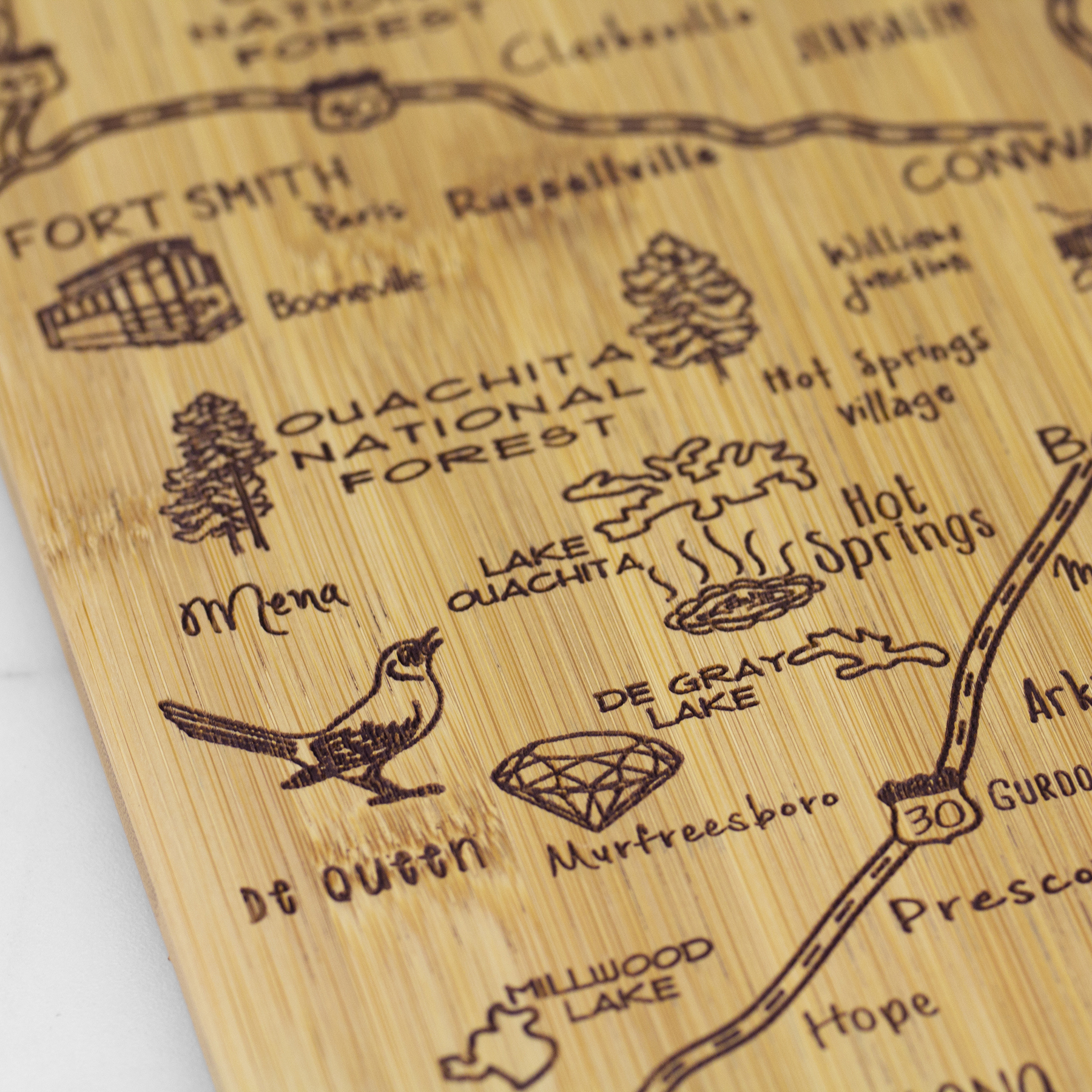 Destination Arkansas Cutting & Serving Board 5