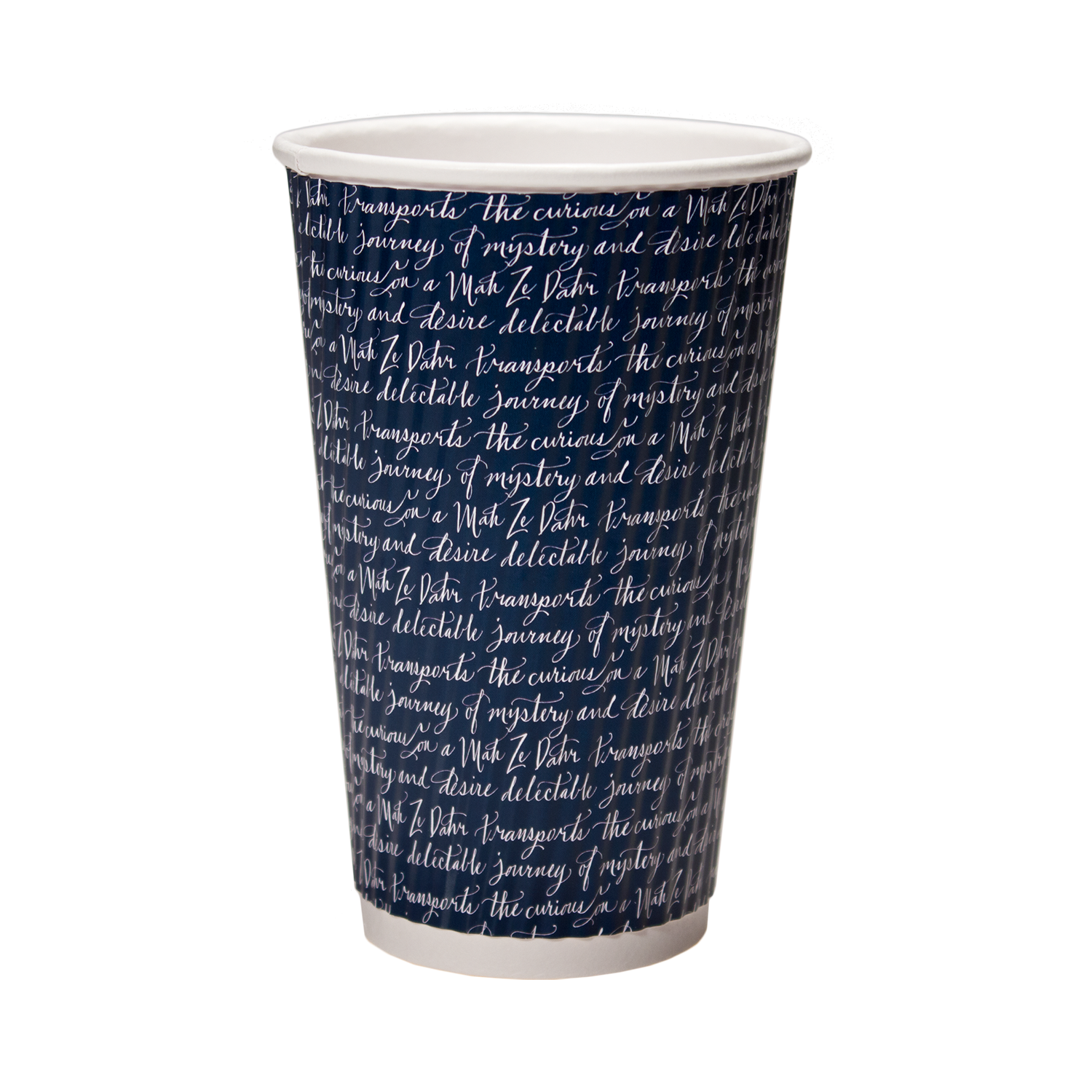 16 oz Rippled Insulated Paper Cup