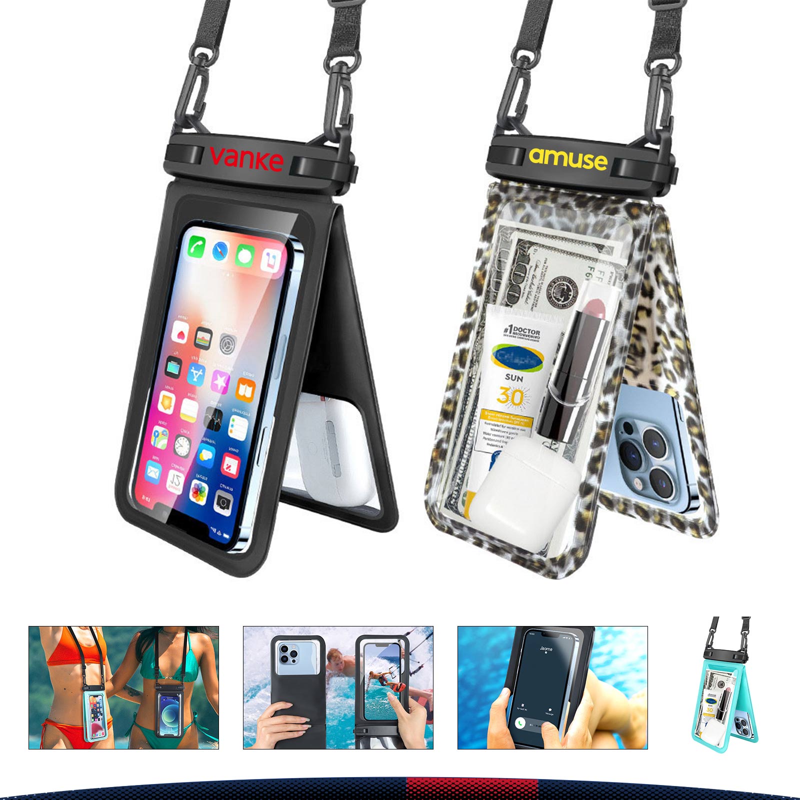 Vaxle Waterproof Phone Pouch 4