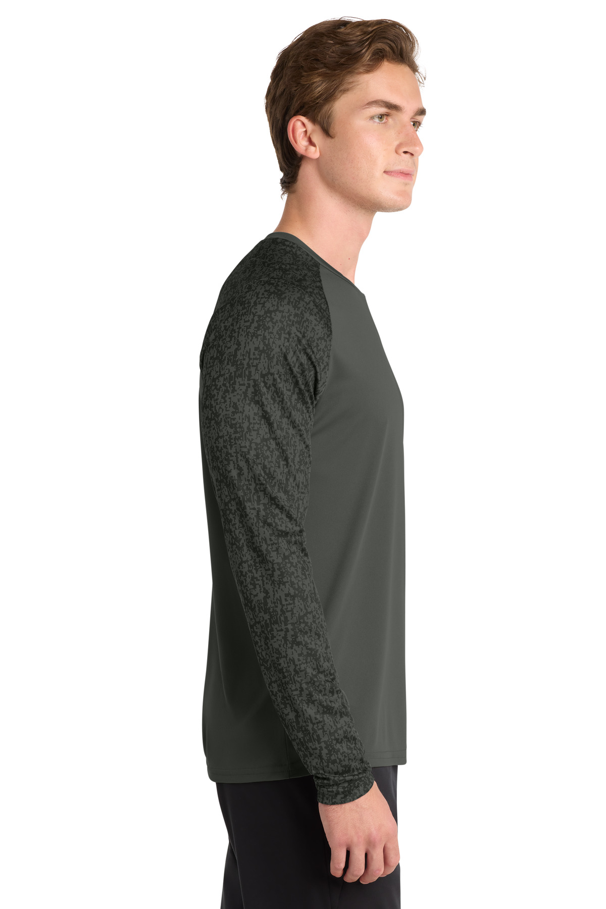 Sport-Tek Long Sleeve Digi Camo Tee. ST460LS 42