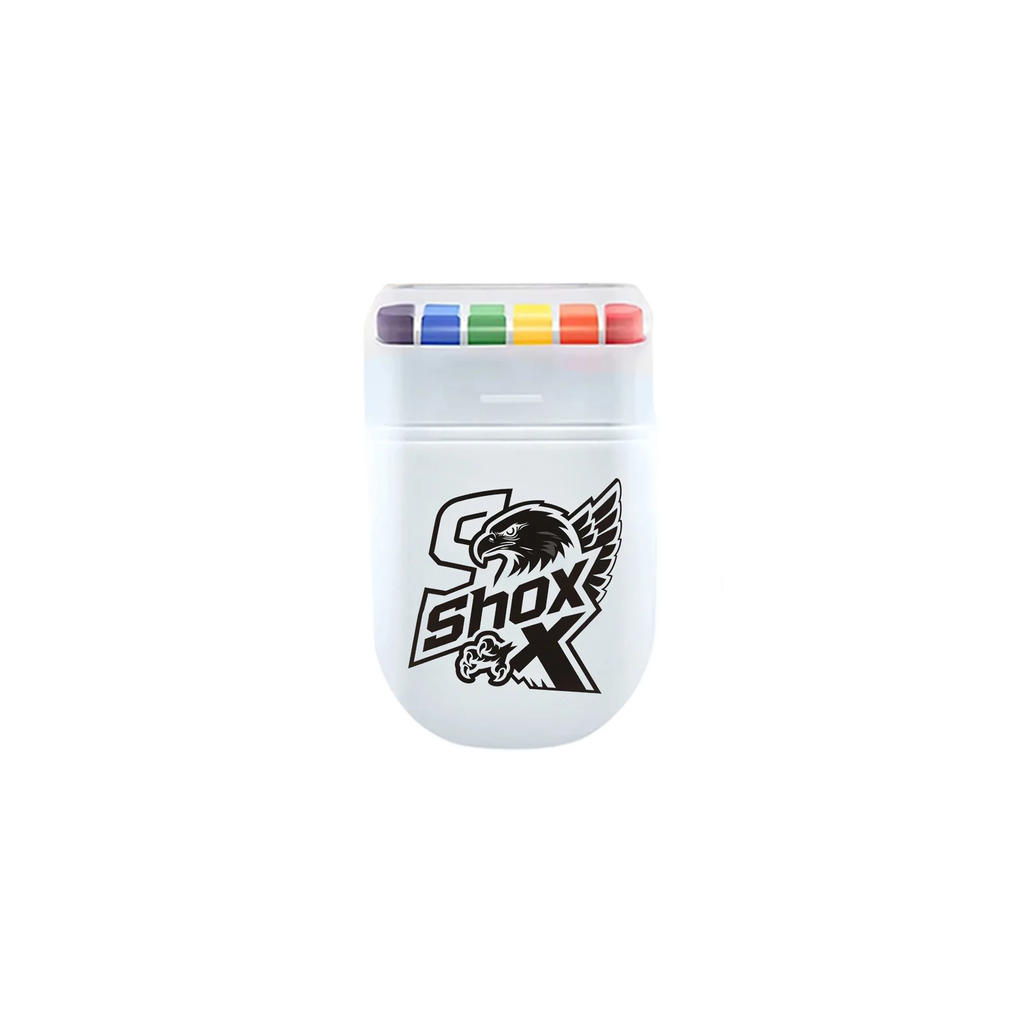 MOQ 10 Vibrant Rainbow Fan Brush for Face and Body Painting 2