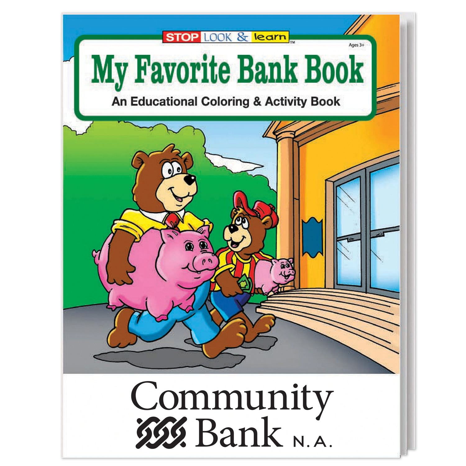 My Favorite Bank Book Coloring Book 2