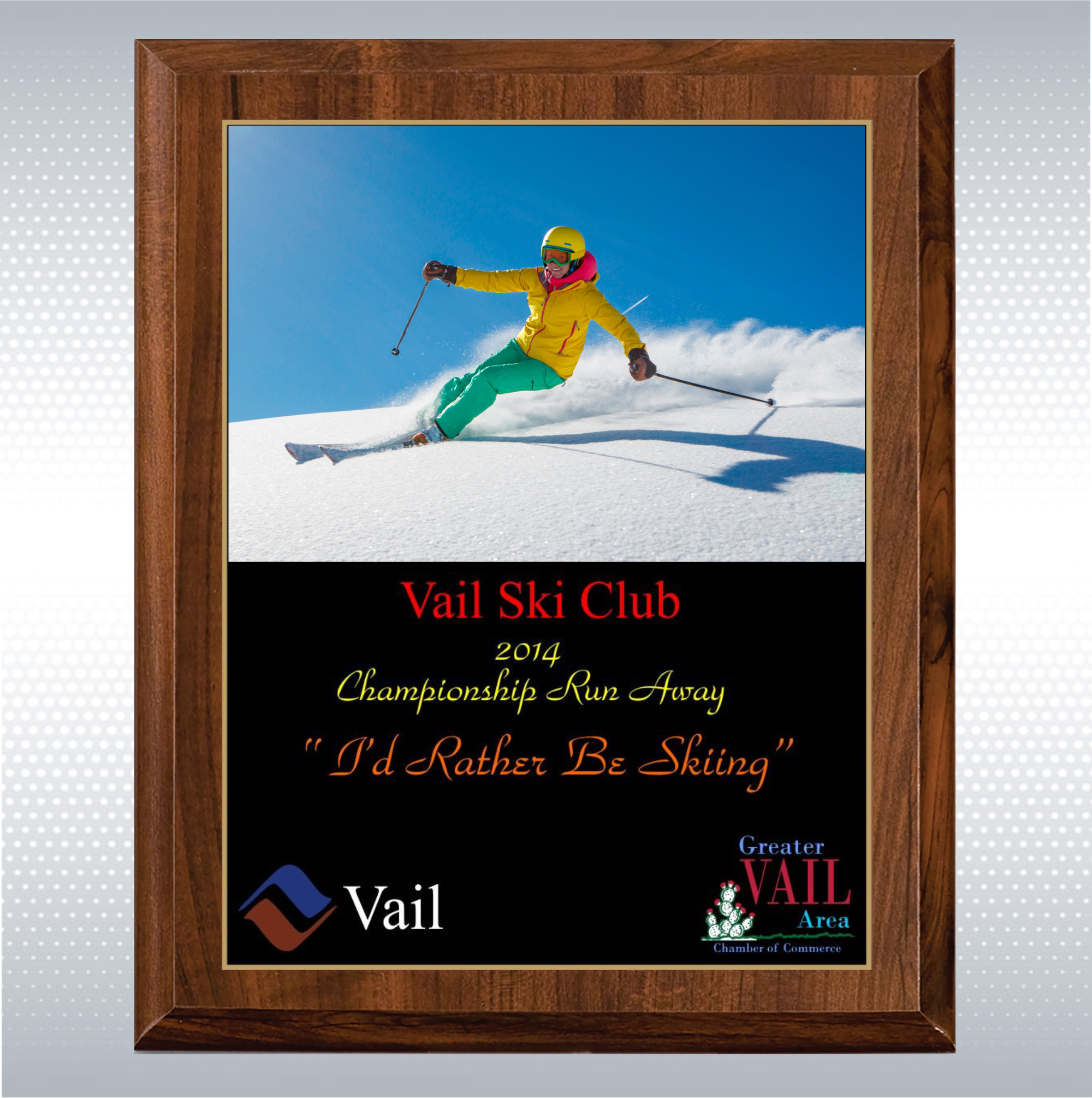 Sublimated Plaque (7 x 9") 7