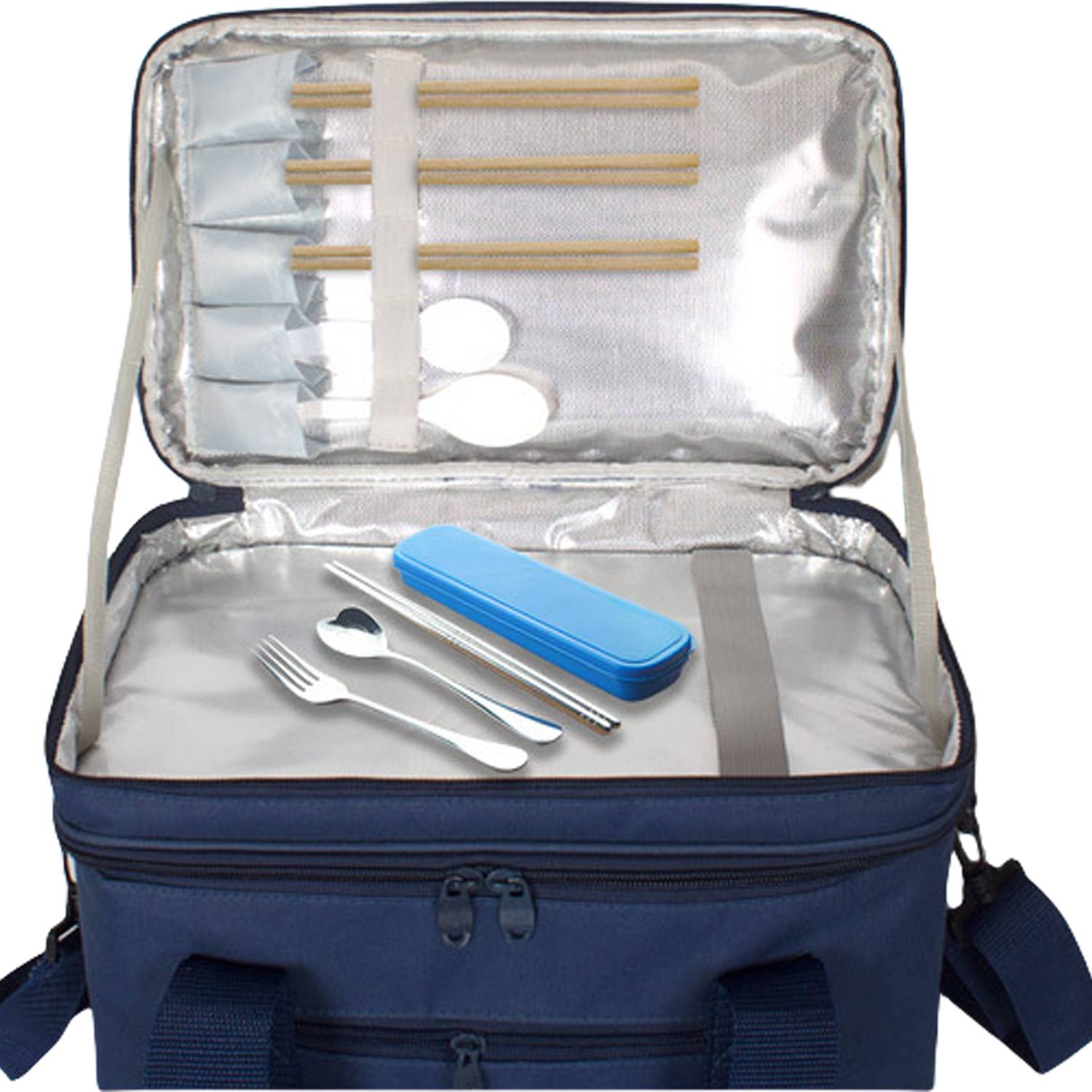 Large Capacity Insulated Food Delivery Bag 9