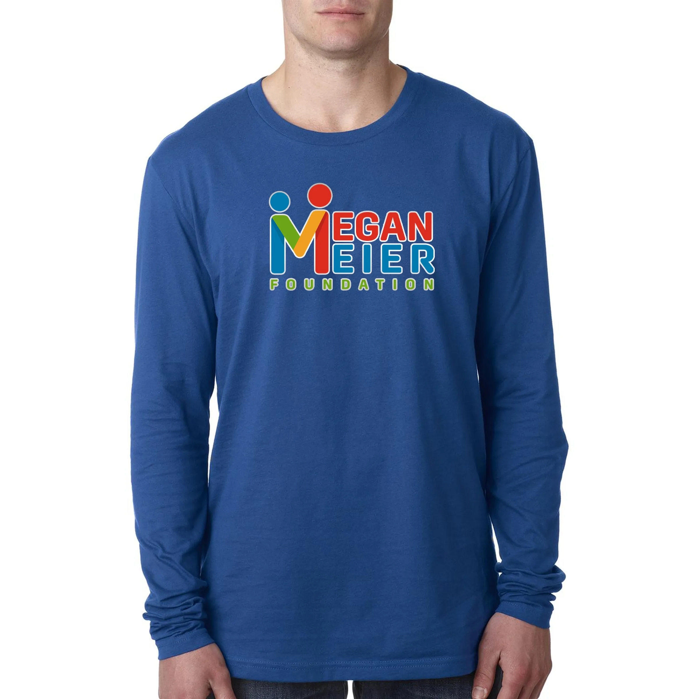 Next Level Men's Cotton Long-Sleeve Crew 11