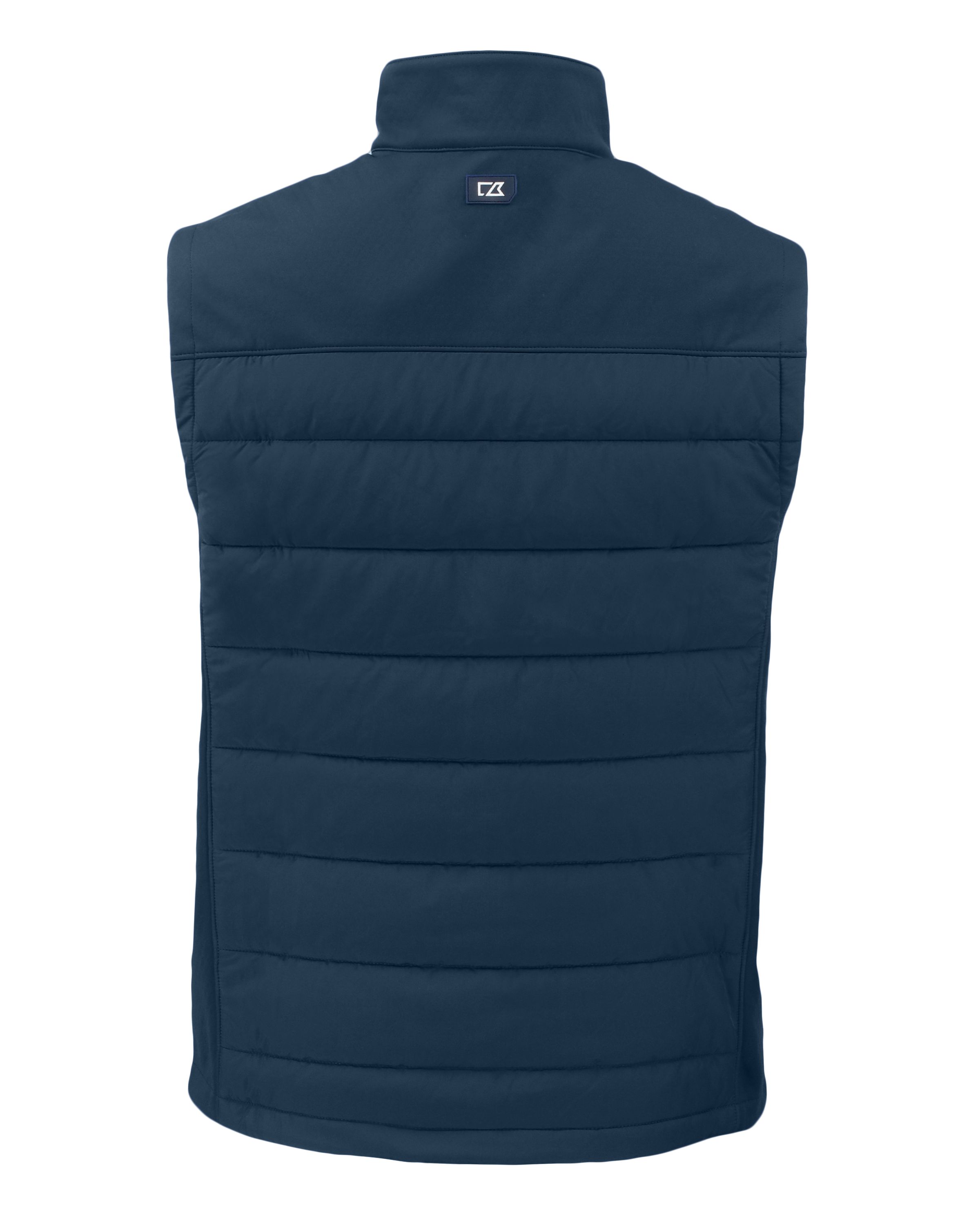 Cutter & Buck Evoke Recycled Honeycomb Fleece Mens Hybrid Full Zip Vest 34