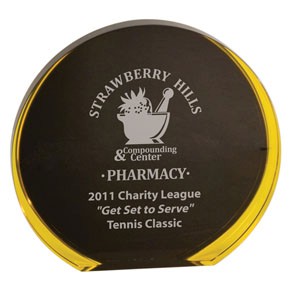 Luminary Acrylic Circle Award 2