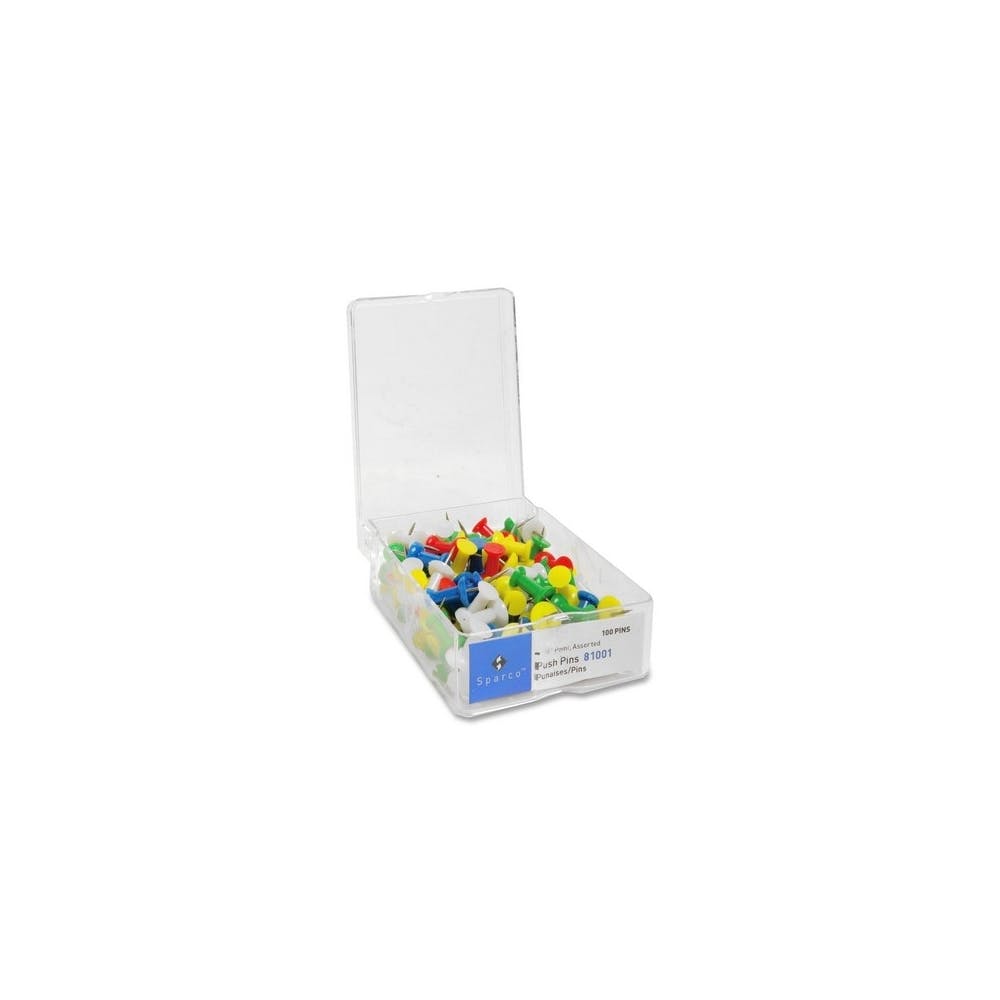 Push Pins - 1/2" Head Assorted Colors 2
