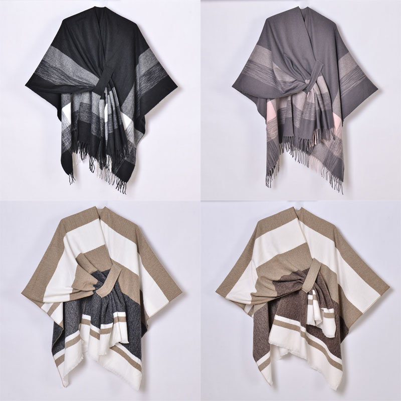 Custom Winter Warm Shawl 4