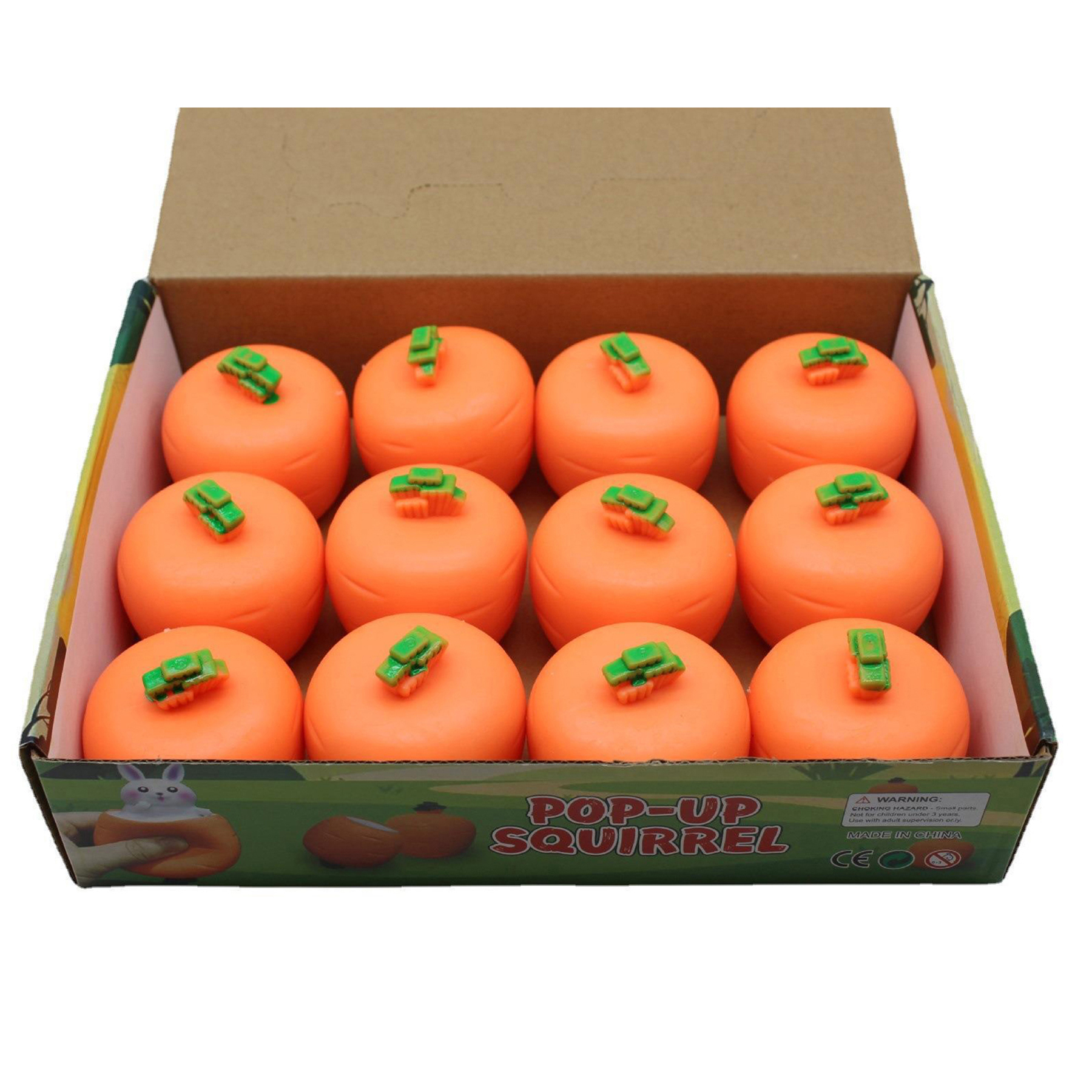Squishy Carrot Rabbit Squeeze Balls 3