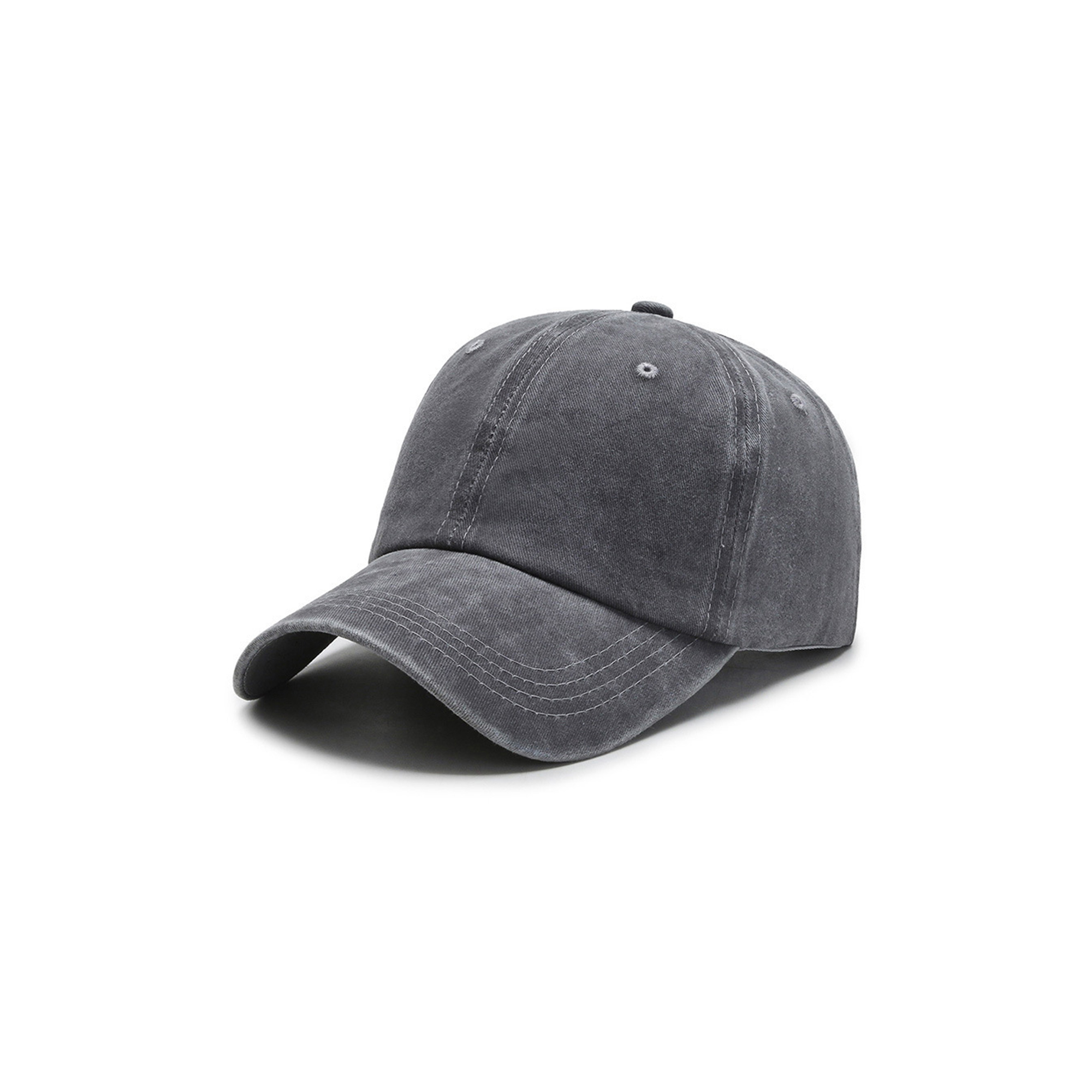 Cotton Adjustable Baseball Cap With Metal Buckle 11