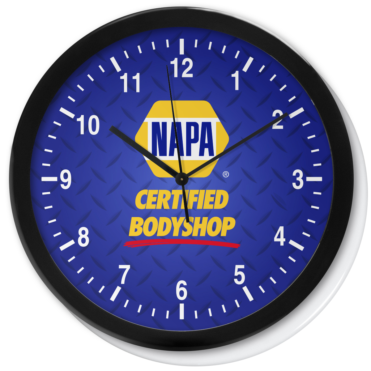 12" Economy Round Wall Clock with Full Colour Imprint 2