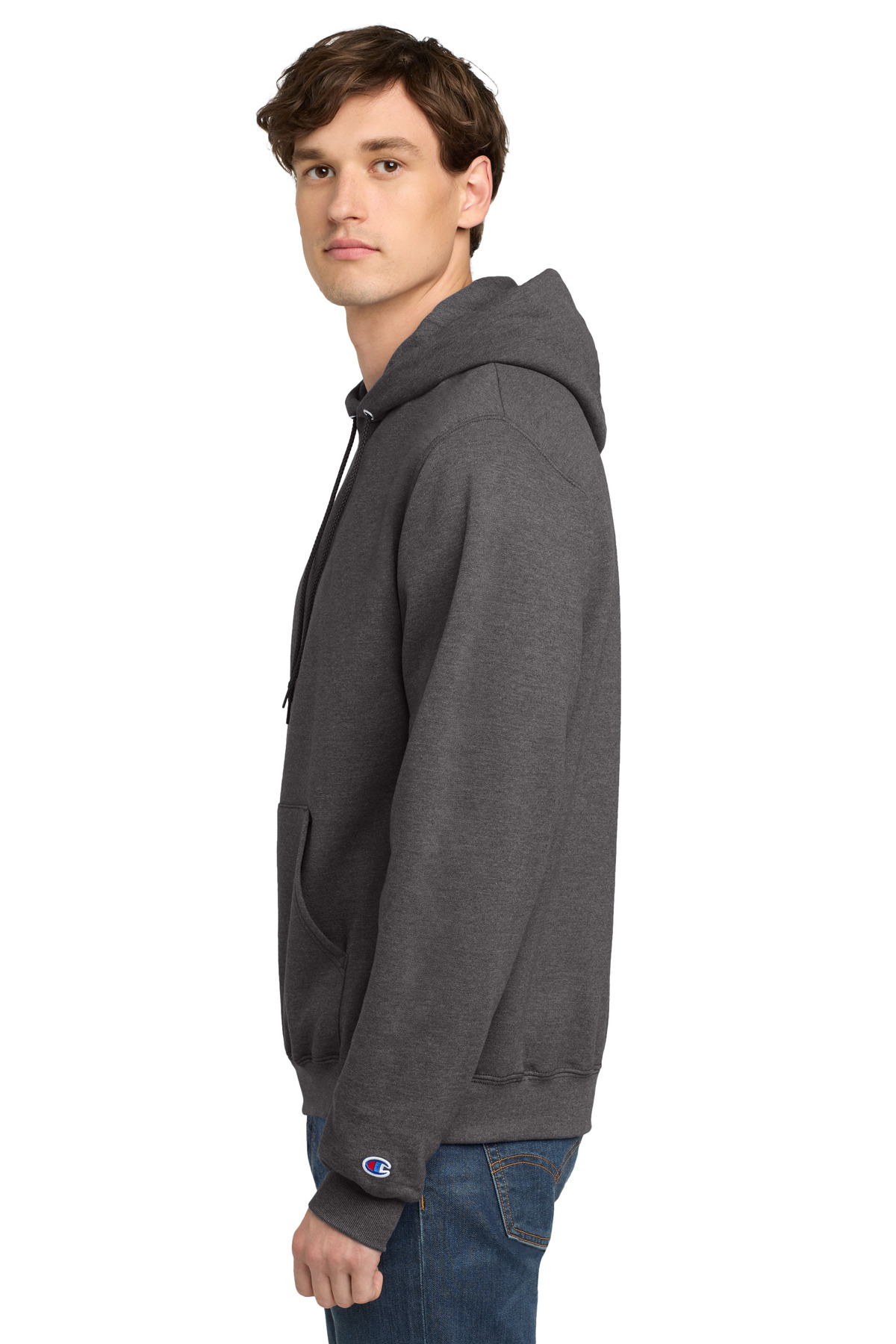 Champion Powerblend Pullover Hoodie. S700 76