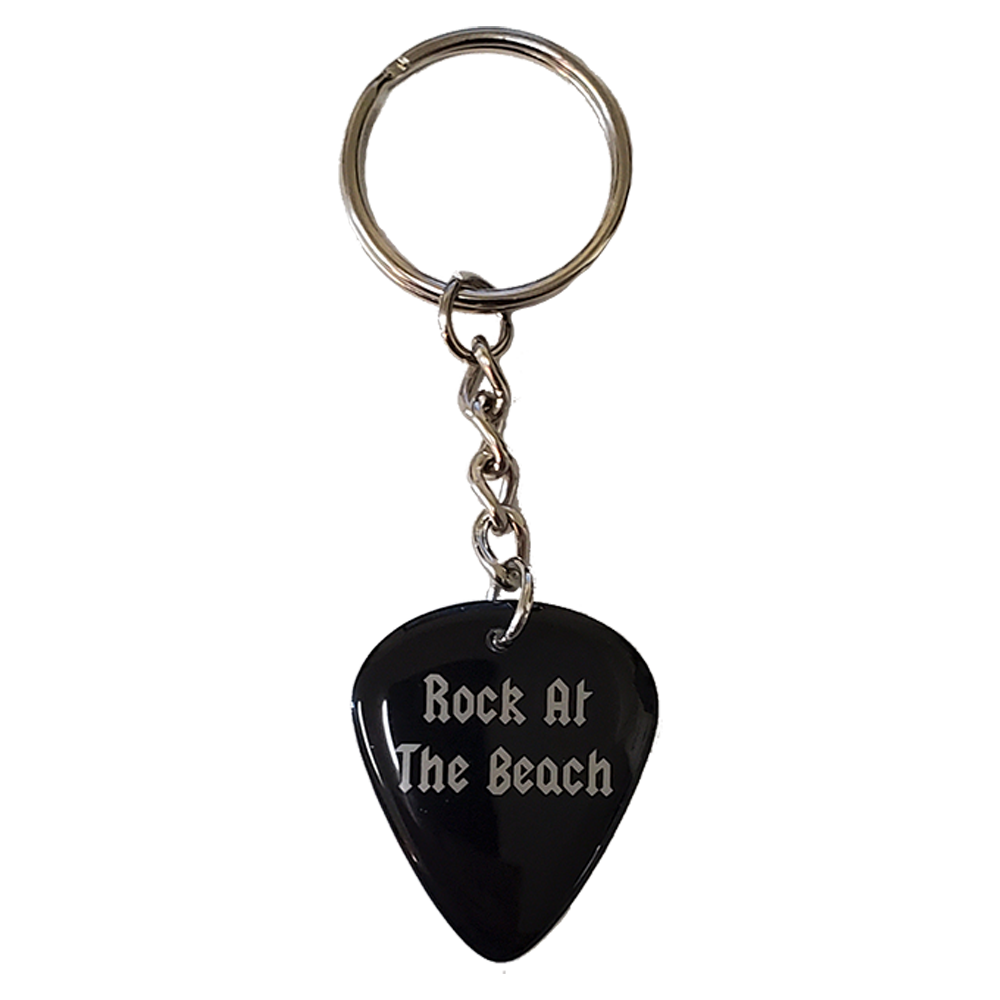 Novelty Pick with Single Sided Imprint with Key Chain Attachment 3