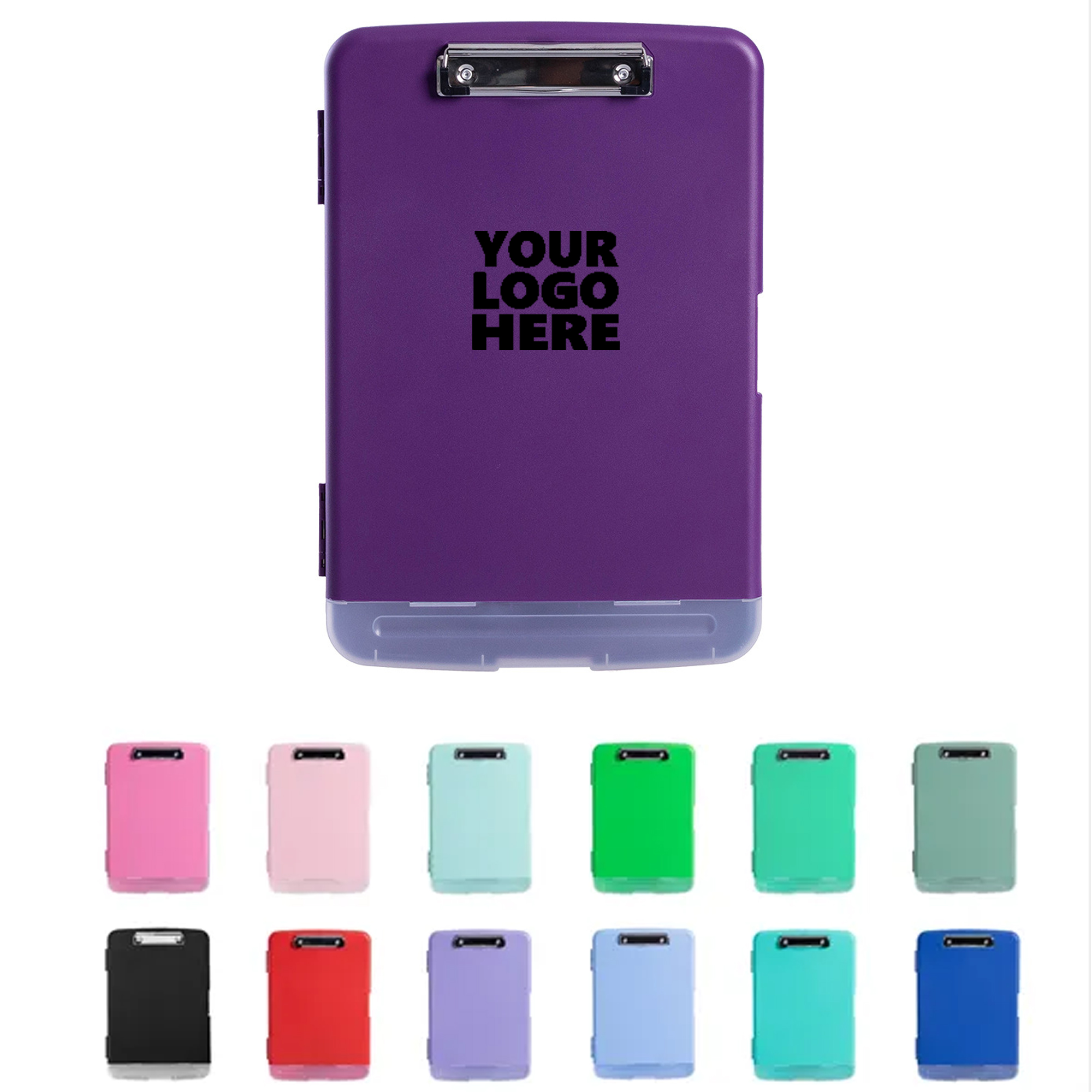 Foldable Medical Clipboard with Side Opening Storage 2