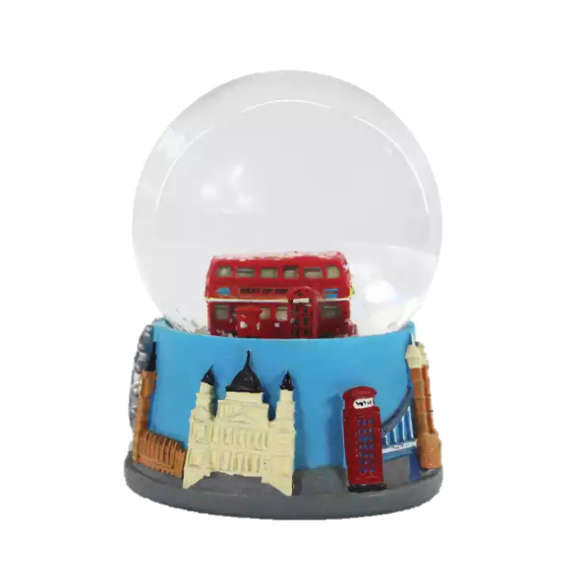 Custom London Souvenir 3D Snow Globe 4