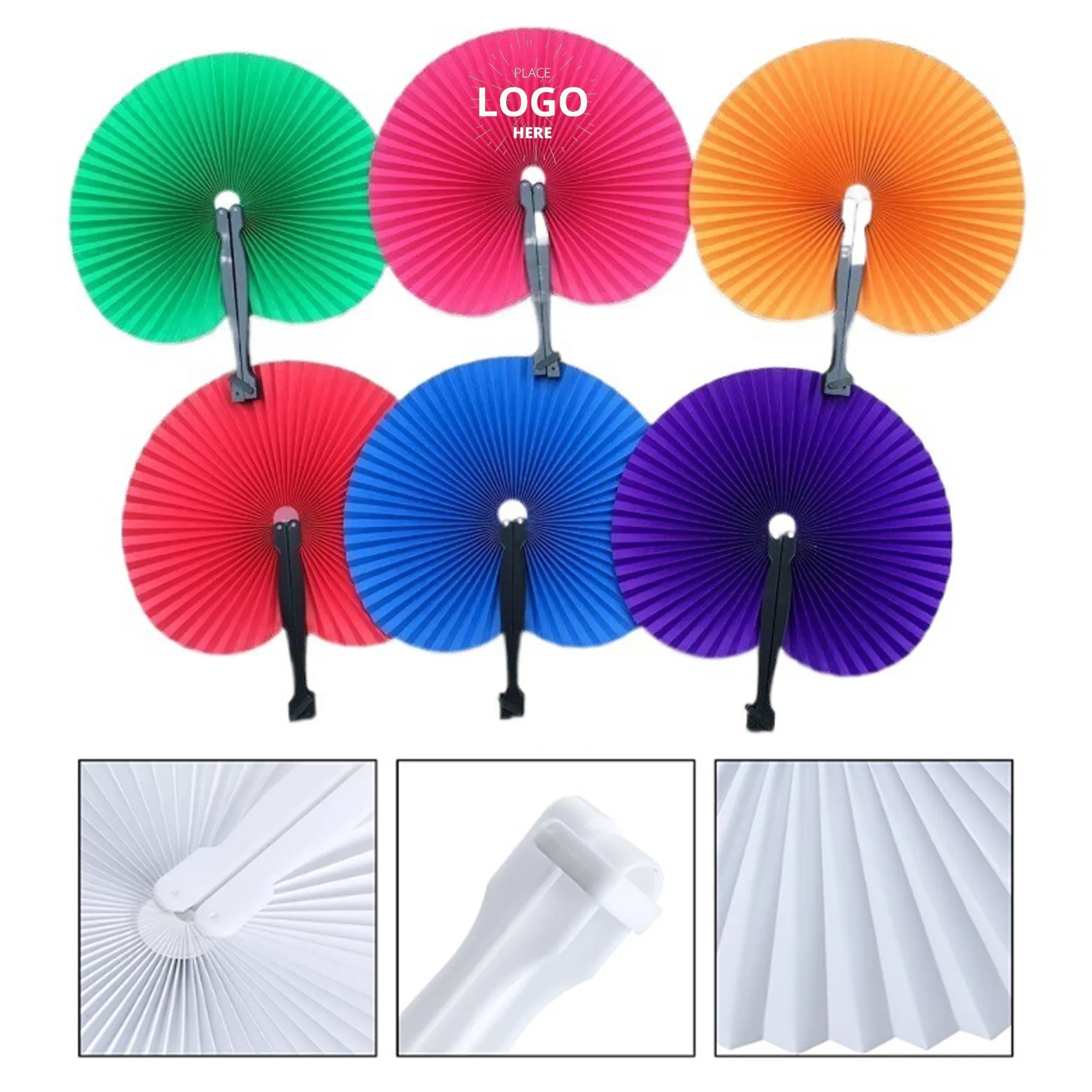 Foldable Hand Handheld Fans 1