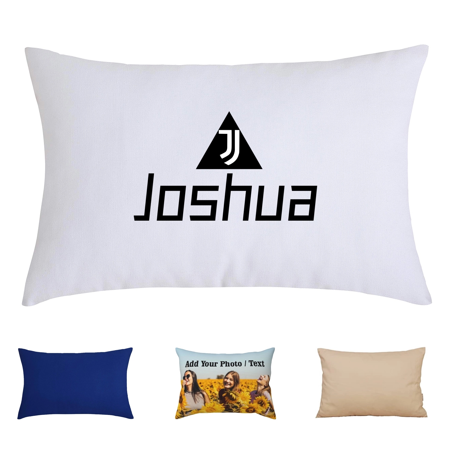 Custom 17.7" X 17.7" Full Color Cushion Cover With Zipper 1