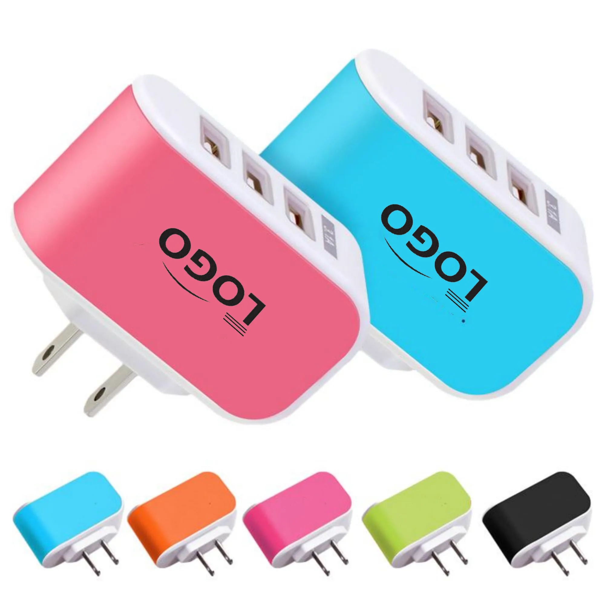 3 Port USB Candy Charger MOQ 50PCS 6