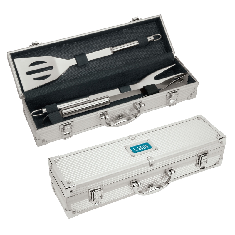 Front Tryon 3-Piece Mini Executive BBQ Set 5