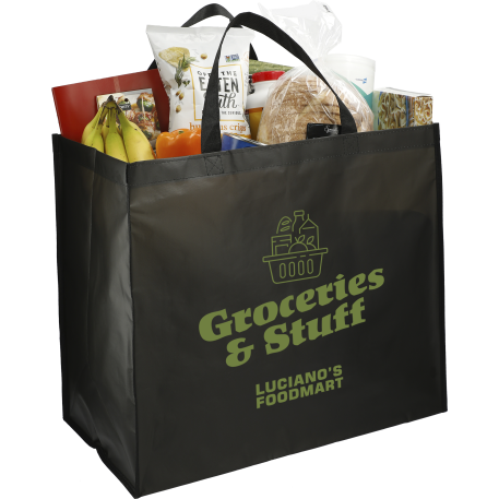 Double Laminated Wipeable Jumbo Tote 11