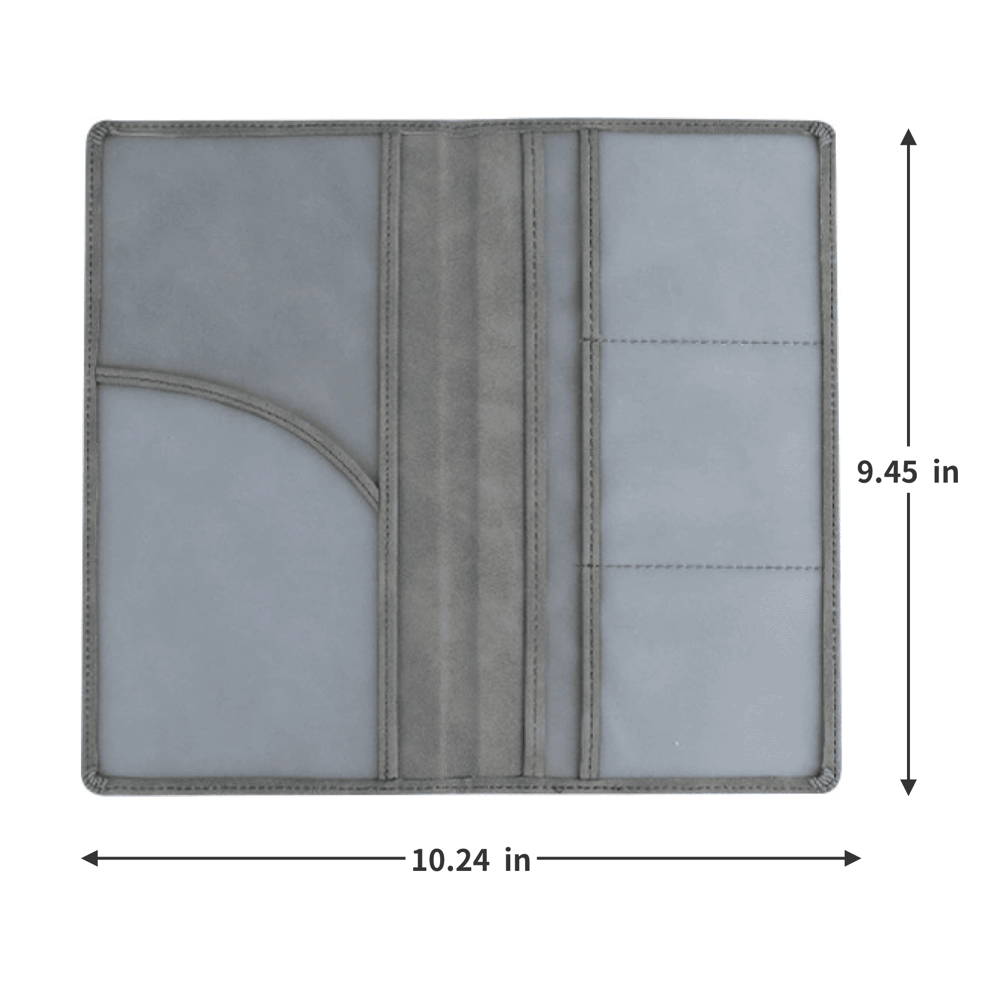 Multi-Function Magnetic Closure Driver's License Holder 8