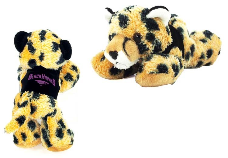 8" Streak Cheetah with vest and one color imprint 2
