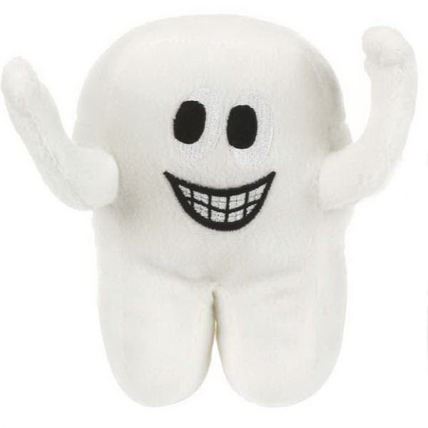 Stuffed Toy Tooth - With Braces 2