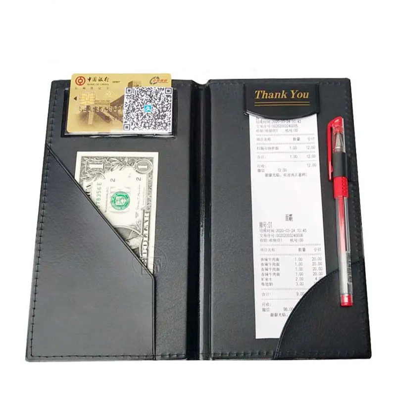 PU Leather Restaurant Check Presenter 2