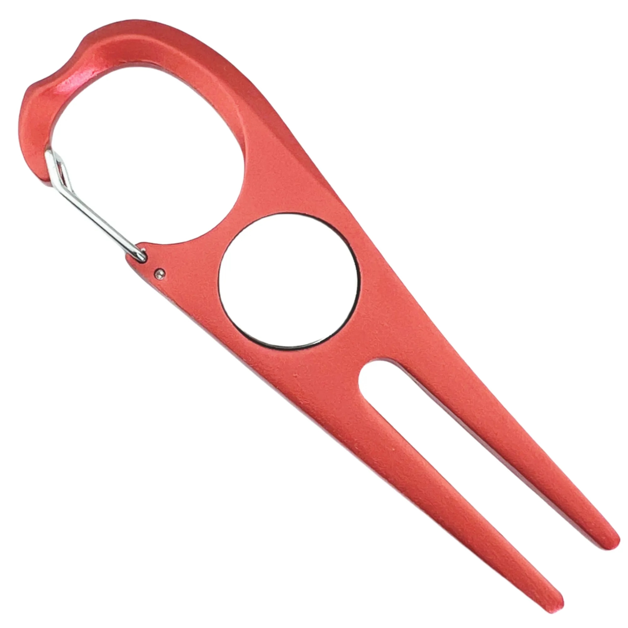 Portable Aluminum Alloy Golf Greens Fork Tool 4