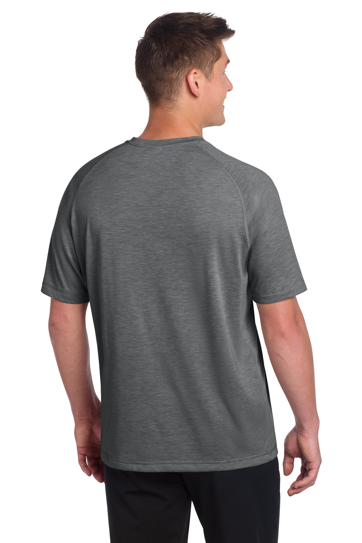 Sport-Tek PosiCharge Tri-Blend Wicking Raglan Tee. ST400 49