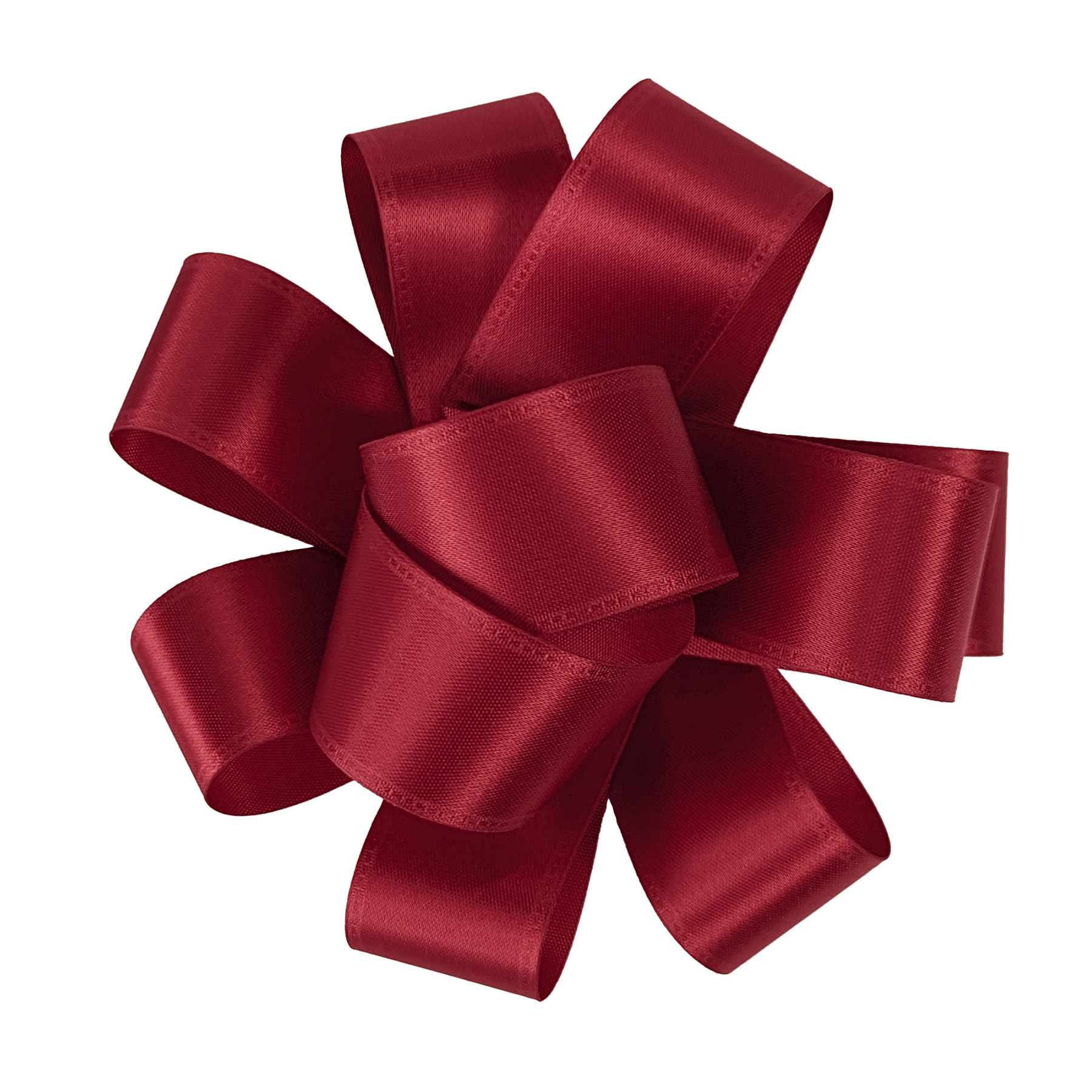 1" Badge Satin Bow - Sparkle 14