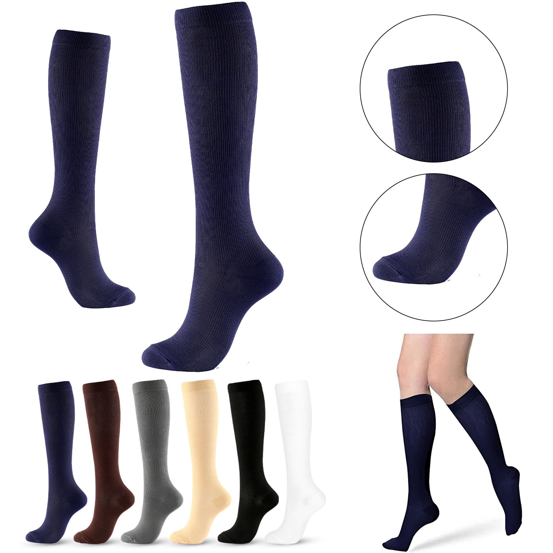 Solid Color Socks 2
