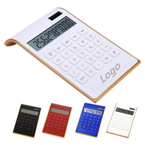 Dual Powered Slim Calculator 2