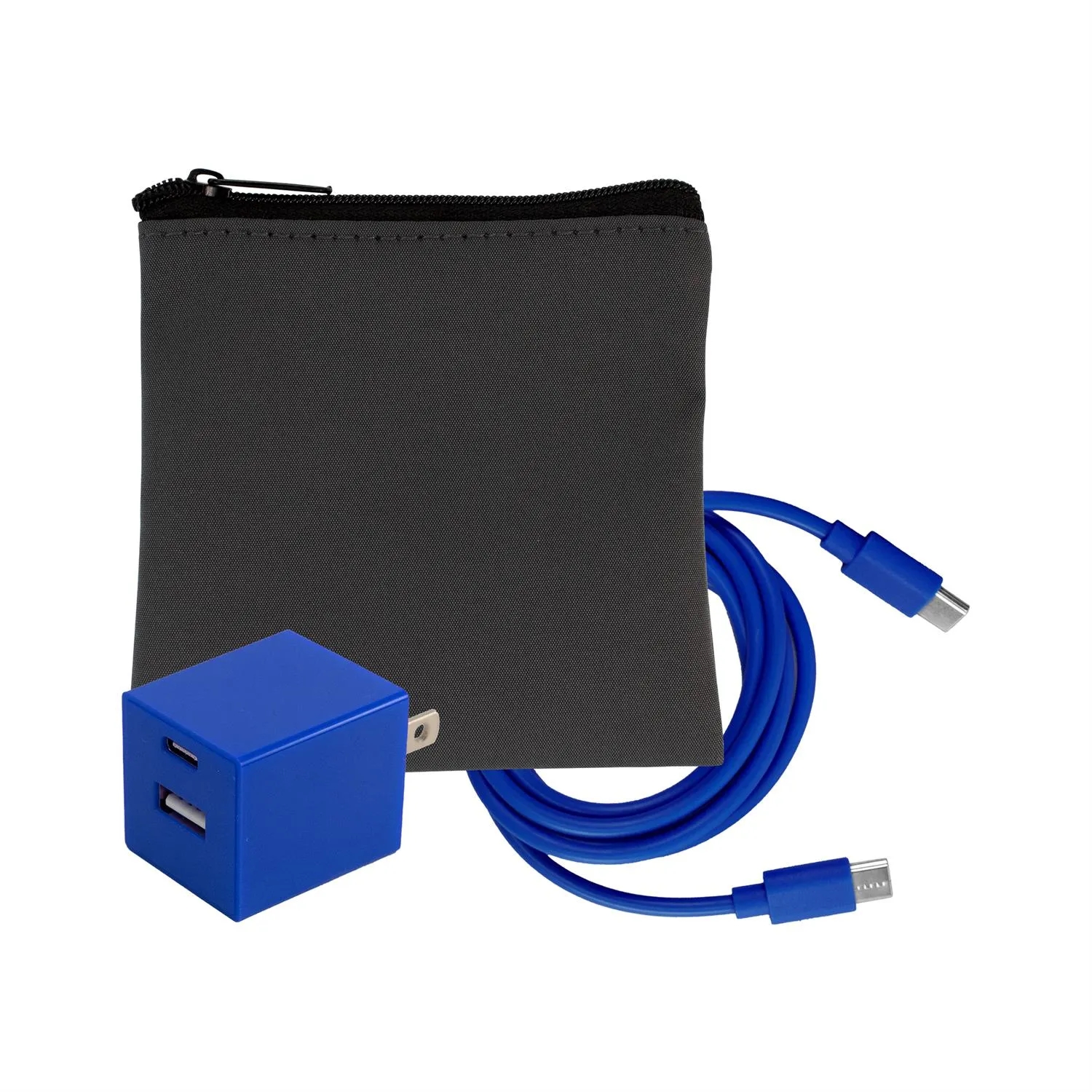 Gray Executive A+C to C Cable & Wall Set 2