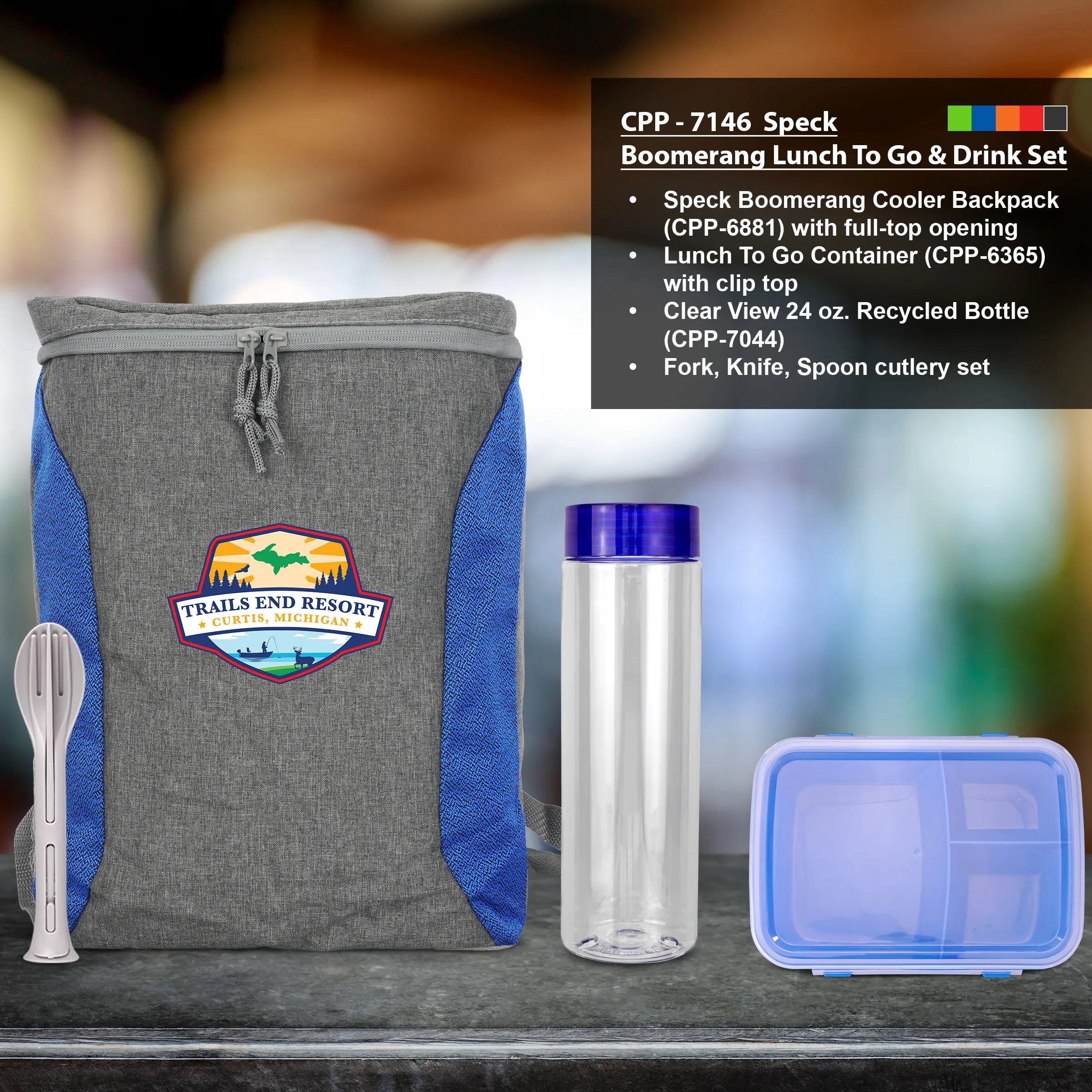 Speck Boomerang Lunch To Go & Drink Set 11